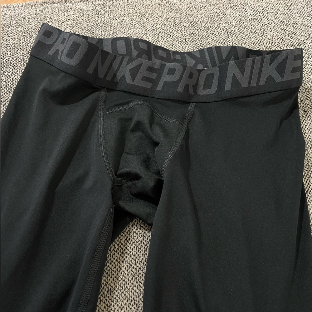 Nike Pro Men's Black Compression Tights